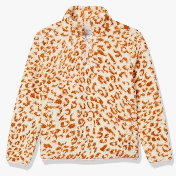 Amazon Essentials Other - NWT Amazon Essentials Toddlers' Sherpa Fleece Quarter-Zip Jacket 4T